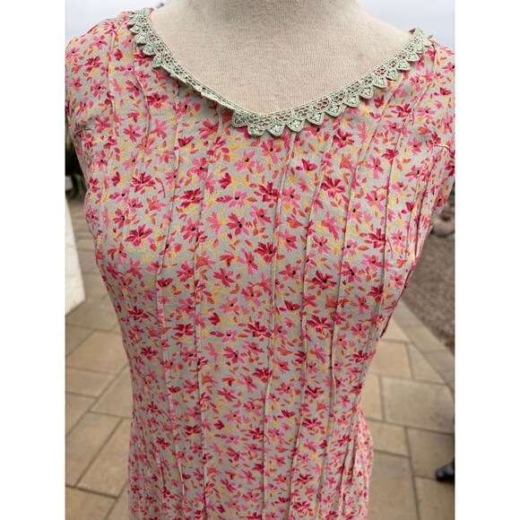 April Cornell 1990s Floral Dress size Small - Picture 9 of 9